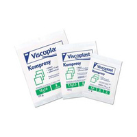 Jałowe kompresy gazowe Viscoplast 7,5 x 7,5cm bawełniane