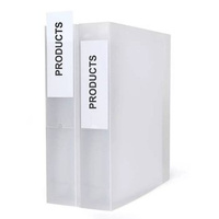 Kieszeń samoprzylepna 3L na etykiety 12 sztuk + etykieta 35x75mm