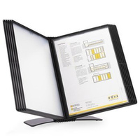 Biurkowy system prezentacyjny Black Edition + 10 paneli prezentacyjnych Easy Load Tarifold