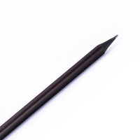 Ołówek z czarnego drewna Strigo HB z diamentem