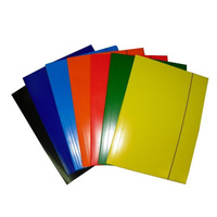 Teczka z gumką Kreska A4 lakierowana intensywna