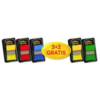 Zakładki indeksujące Post-it 3M 25x43mm 5x50 kolorów