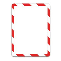 Kieszeń magnetyczna Tarifold Magneto Safety A4 biało-czerwona