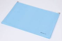 Koperta z suwakiem Panta Plast przestrzenna  niebieski