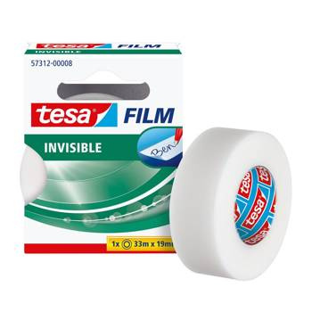 Taśma klejąca biurowa Tesafilm Invisible 33m x 19mm