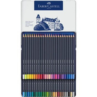Kredki ołówkowe Faber Castell Goldfaber 48 kolorów metalowe opakowanie