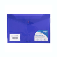 Teczka kopertowa Strigo A4+ 240x360mm PP pozioma fioletowy