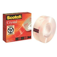 Taśma klejąca biurowa Scotch Crystal krystaliczna 19mm x 33m