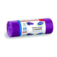 Worki na śmieci Stella 60 litrów LDPE o zapachu lawendy