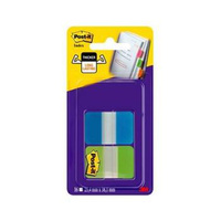 Zakładki indeksujące Post-it 3M do archiwizacji 2 kolory x 8 kartek 38x25mm 686-AL