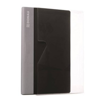 Wizytownik książkowy na 120 wizytówek Donau czarny