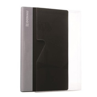 Wizytownik książkowy na 480 wizytówek Donau czarny