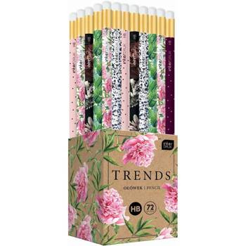 Ołówek Trends HB z gumką