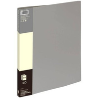 Teczka ofertowa Grand A4 20 koszulek szary