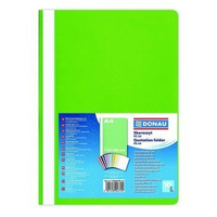 Skoroszyt plastikowy Donau A4 jasnozielony