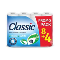 Papier toaletowy Velvet Classic 2 warstwowy biały 12 sztuk