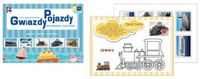Malutka encyklopedia Pojazdy Gwiazdy kolorwanki-naklejanki Interdruk