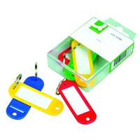 Zawieszki do kluczy Q-Connect - 6 sztuk miks