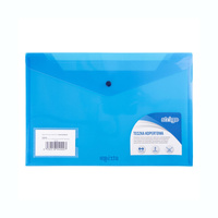 Teczka kopertowa Strigo A4+ 240x360mm PP pozioma niebieski