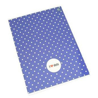 Zeszyt A5 32 kartek w kratkę kolor Interdruk