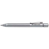 Długopis automatyczny Faber Castell Grip 2011 srebrny