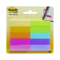 Zakładki indeksujące Post-it 3M 10x50 kartek 12.7x44mm miks kolorów