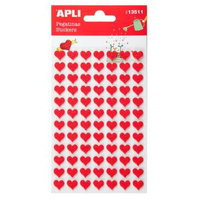 Naklejki filcowe Serca 84 sztuki