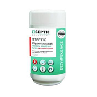 Chusteczki czyszcząco-dezynfekujący Itseptic w małej tubie
