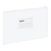 Torebka z suwakiem Grand EC007B A5 biały