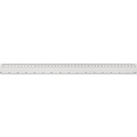 Linijka aluminiowa 40 cm Grand