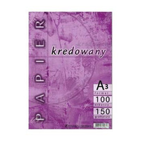 Papier kredowy A3 150g Kreska
