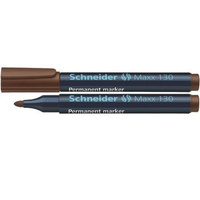 Marker permanentny Schneider Maxx 130 brązowy