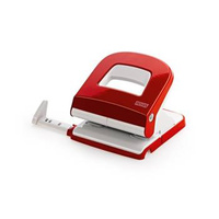 Dziurkacz Novus E225 (25 kartek) czerwony