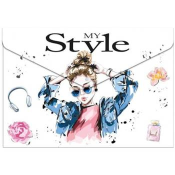 Teczka kopertowa na napę Panta Plast Style A4