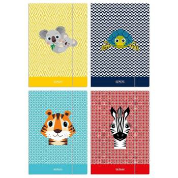 Teczka z gumką A4 Herlitz Cute Animals Zwierzęta