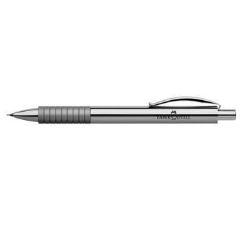Ołówek automatyczny Faber-Castell Basic Metal błyszczący srebrny