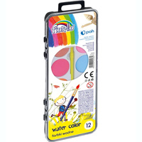 Farby akwarelowe 12 kolorów Fiorello