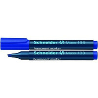 Marker permanentny Schneider Maxx 133 końcówka ścięta niebieski