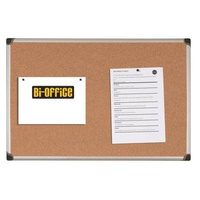 Tablica korkowa 90x60 w ramie aluminiowej Bi-Office
