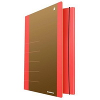 Teczka z gumką Donau Life kartonowa A4 pomarańczowy