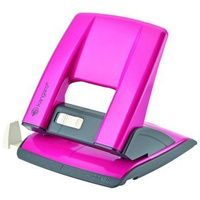 Dziurkacz Kangaro Aion-30 (30 kartek) różowy