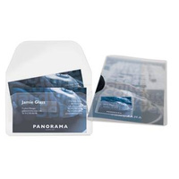 Kieszeń samoprzylepna 3L na wizytówki z klapką 105x60mm