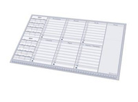 Biuwar na biurko wkład 47x33 tygodniowy 2022 rok Panta Plast