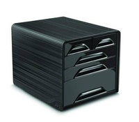 Zestaw 5 szufladek Cep Smoove czarny