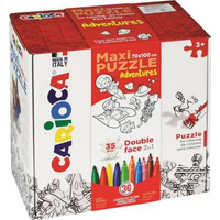 Zestaw puzzli do rysowania Carioca Adventures 36 kolorów