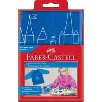 Fartuszek ochronny Faber Castell do malowania  niebieski