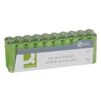 Baterie AA LR06 1.5V alkaliczne Q-Connect 20 sztuk