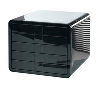 Zestaw 5 szufladek Han iBox czarny