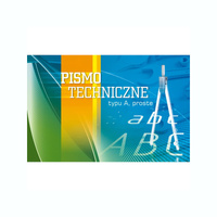 Blok do pisma technicznego prostego typu A A4 Kreska