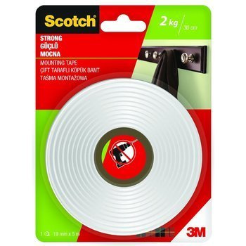 Taśma montażowa Scotch mocna 19mm x 5m